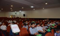 افتتاحیه مسابقات قرآنی مرحله سرپرستی دانش آموزان درمجتمع آموزشی توحید پسران - بهمن 93