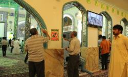 غیار روبی مسجد امام حسین علیه السلام